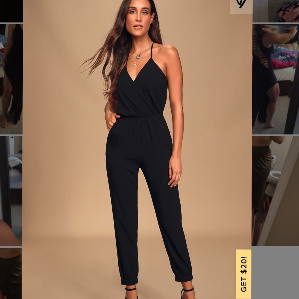 Black jumpsuit